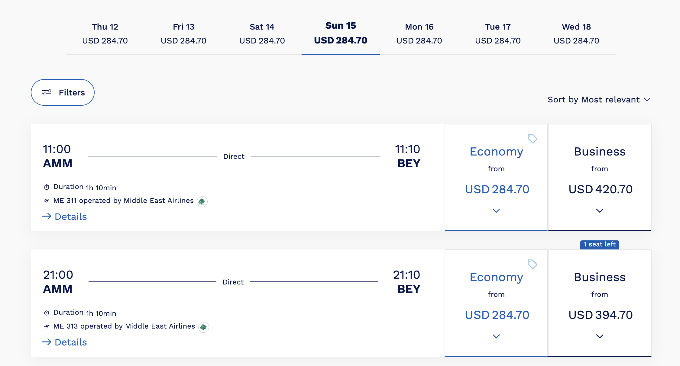 MEA to Resume Regular Flights Starting December 12